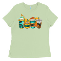 Matcha ice hockey coffee Ladies Tee - Jasminsmagicworld