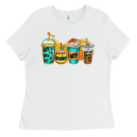 White ice hockey coffee Ladies Tee - Jasminsmagicworld