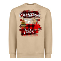 Mushroom Christmas With My Tribe Heavyweight Sweatshirt - Bettercallsaul