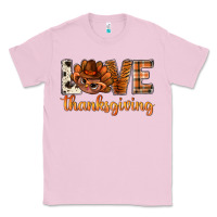Bubblegum Pink love thanksgiving with turkey bbs Classic Tee - BundleAndBundleShop