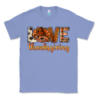 Colony Blue love thanksgiving with turkey bbs Classic Tee - BundleAndBundleShop