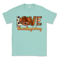 Seafoam love thanksgiving with turkey bbs Classic Tee - BundleAndBundleShop