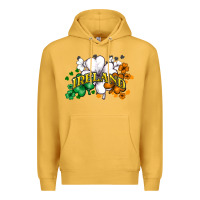 Mustard St. Patrick's Ireland flag Premium Hoodie - HowdyJamesFarm