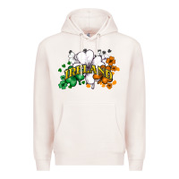 Pale Pink St. Patrick's Ireland flag Premium Hoodie - HowdyJamesFarm