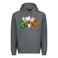Rock St. Patrick's Ireland flag Premium Hoodie - HowdyJamesFarm