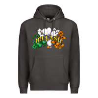 Smoke St. Patrick's Ireland flag Premium Hoodie - HowdyJamesFarm