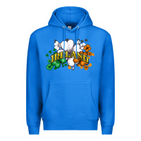 True Royal St. Patrick's Ireland flag Premium Hoodie - HowdyJamesFarm