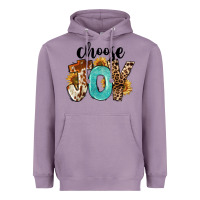 Lavender Western Choose Joy Heavyweight Hoodie - FaDigitalArtStudio