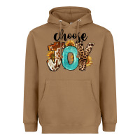 Toasted Coconut Western Choose Joy Heavyweight Hoodie - FaDigitalArtStudio