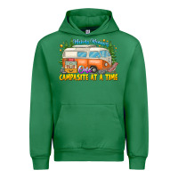 Emerald Making Memories Campsites Time Urban Hoodie - CowhideDigitalArt