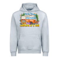 Heather Grey Making Memories Campsites Time Urban Hoodie - CowhideDigitalArt