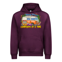 Mauve Wine Making Memories Campsites Time Urban Hoodie - CowhideDigitalArt