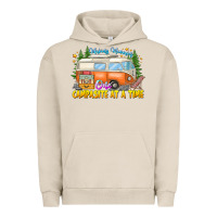 Pigment French Oak Making Memories Campsites Time Urban Hoodie - CowhideDigitalArt