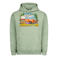 Pigment Oil Green Making Memories Campsites Time Urban Hoodie - CowhideDigitalArt