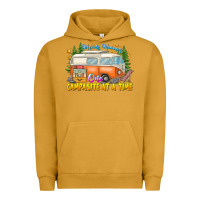 Pigment Peanut Butter Making Memories Campsites Time Urban Hoodie - CowhideDigitalArt