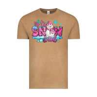 Vintage Camel up to snow good pink christmas winter snowman Vintage Tee - MaliasSmallBusiness