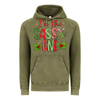 Vintage Olive im the sassy one Vintage Hoodie - MaliasSmallBusiness