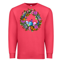 Cardinal Easter Ocaliptus spring flowers Premium Sweatshirt - OliviaCreatesArt