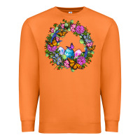 Carrot Easter Ocaliptus spring flowers Premium Sweatshirt - OliviaCreatesArt