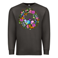 Smoke Easter Ocaliptus spring flowers Premium Sweatshirt - OliviaCreatesArt