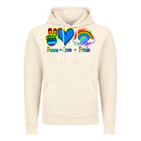 Vintage Artic Peace Love Pride Vintage Hoodie - Jasminsmagicworld