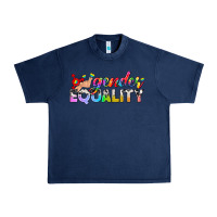 Navy Western LGBTQ Gender Equality Urban Heavy Tee - BundleAndBundleShop