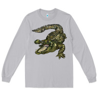 Moon Dust alligator Long Sleeve Tee - BarkalooDesign