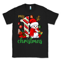 My 1 St Christmas With Cute Snowman Bbs Classic Tee | Teevron