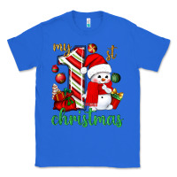 True Royal my 1 st christmas with cute snowman bbs Classic Tee - BundleAndBundleShop
