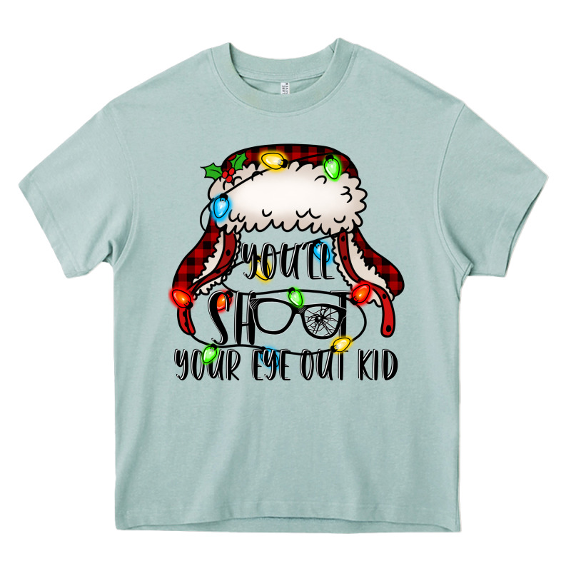 You'll Shoot Your Eye Out Kid Christmas Story Heavy Core Tee by Jasminsmagicworld | Teevron