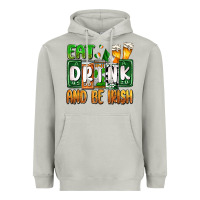 Moon Dust St. Patrick's Eat drink and be Irish Heavyweight Hoodie - OliviaCreatesArt