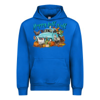 Cobalt Happy Fall Y'all Urban Hoodie - LillyAllenDesigns