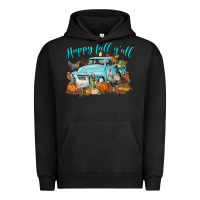 Pigment Black Happy Fall Y'all Urban Hoodie - LillyAllenDesigns
