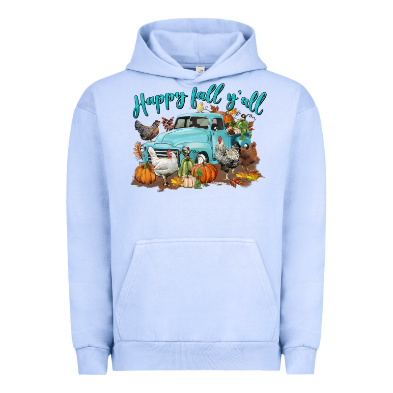 Happy Fall Y'all Urban Hoodie by LillyAllenDesigns | Teevron