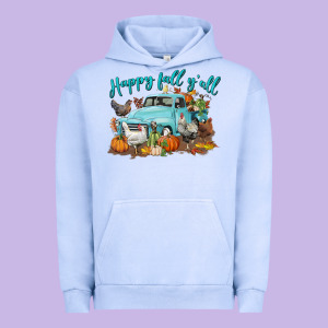 Happy Fall Y'all Urban Hoodie Designed By Lillyallendesigns