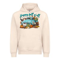 Sandshell Happy Fall Y'all Urban Hoodie - LillyAllenDesigns