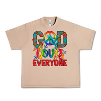 Burro LGBTQ+ God Loves Everyone Urban Heavy Tee - BundleAndBundleShop