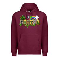 Burgundy Dental squad Premium Hoodie - CowGirlArtShop