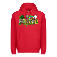 Red Dental squad Premium Hoodie - CowGirlArtShop