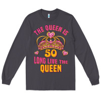 Smoke the queen is 50 long live the queen Long Sleeve Tee - Jasminsmagicworld