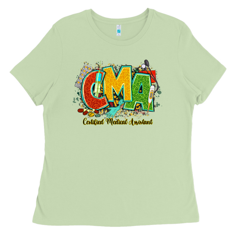 Cma Certified Medical Assistant Juneteenth Ladies Tee by NancyCooperArtShop | Teevron