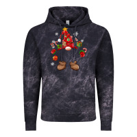 Cloud Black custom christmas gnome Vintage Hoodie - MaliasSmallBusiness