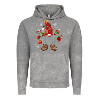Cloud Rock custom christmas gnome Vintage Hoodie - MaliasSmallBusiness