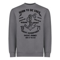 Storm Born To Be Free Sea Heavyweight Sweatshirt - Bettercallsaul