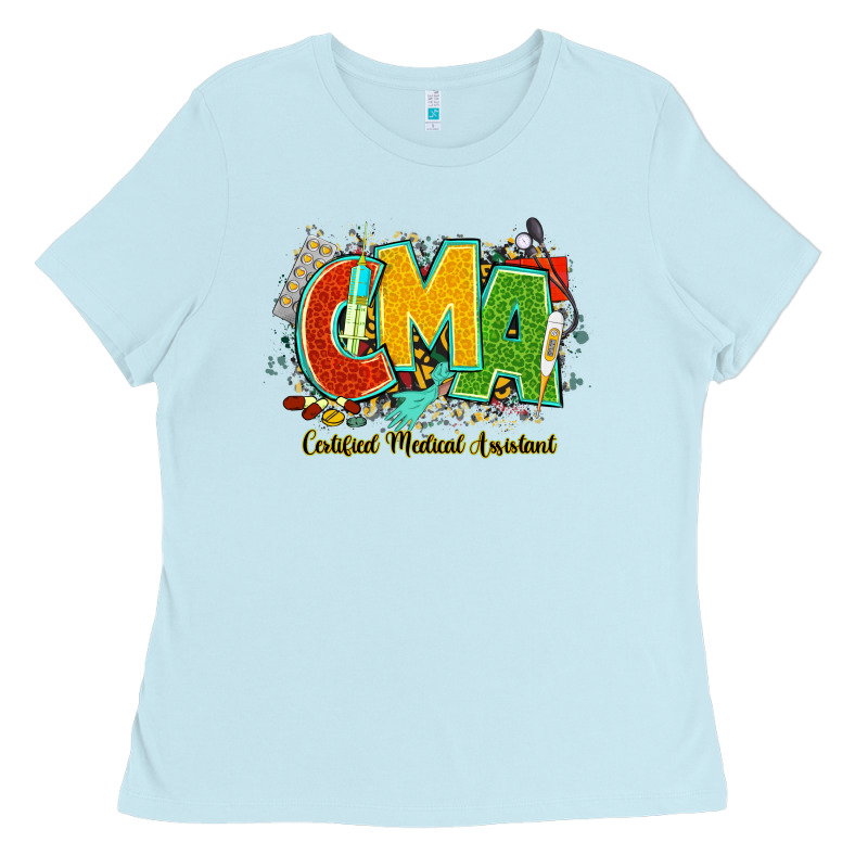 Cma Certified Medical Assistant Juneteenth Ladies Tee by NancyCooperArtShop | Teevron