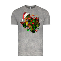 Cloud Rock Christmas Texas map Vintage Tee - NancyCooperArtShop
