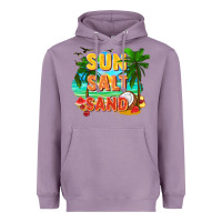 Lavender Sun salt sand Heavyweight Hoodie - FaDigitalArtStudio