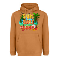 Meerkat Sun salt sand Heavyweight Hoodie - FaDigitalArtStudio