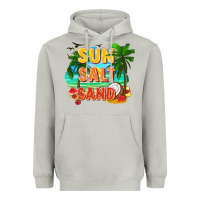 Moon Dust Sun salt sand Heavyweight Hoodie - FaDigitalArtStudio