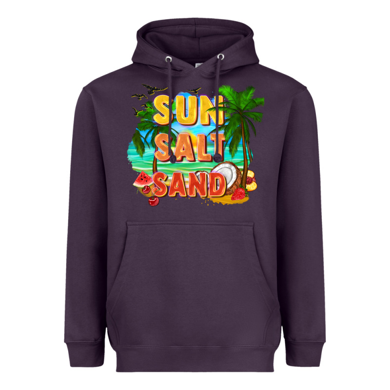 Sun Salt Sand Heavyweight Hoodie by FaDigitalArtStudio | Teevron